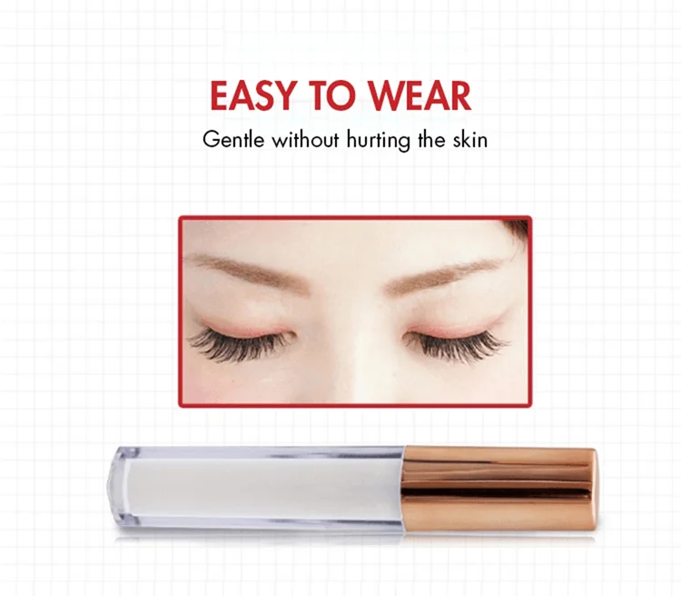 OEM Wholesales Best 3 Color Vegan mini Waterproof Custom Private Label False Eye Lashes Eyelashes Strip Adhesive Glue