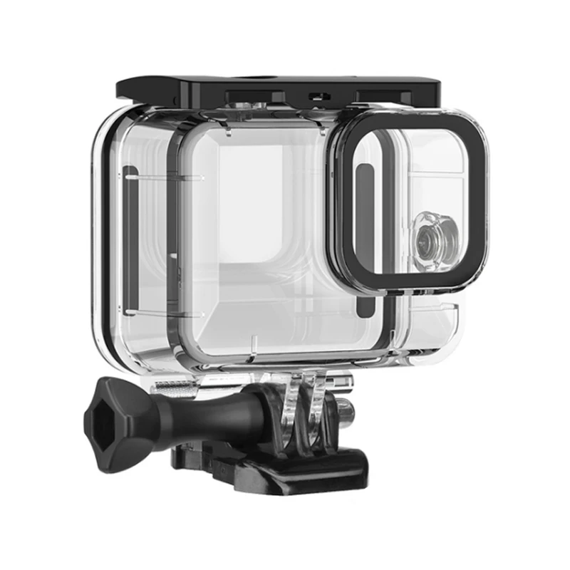 

2021 New Stock Fast Delivery Brand Cooperative Factory 60M Waterproof Housing Case for GoPro 9