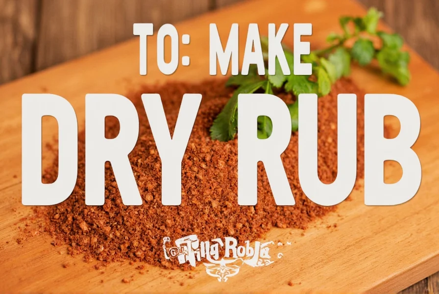Dry rub meat