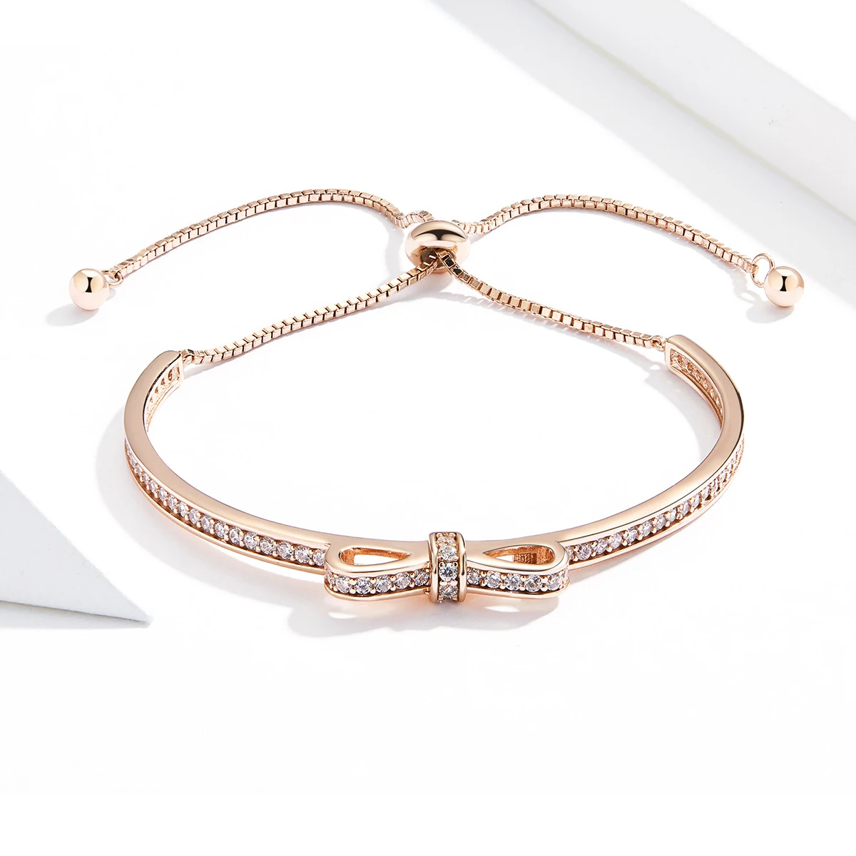 

2021 Hot Sales rose gold plated 925 Sterling silver bracelet