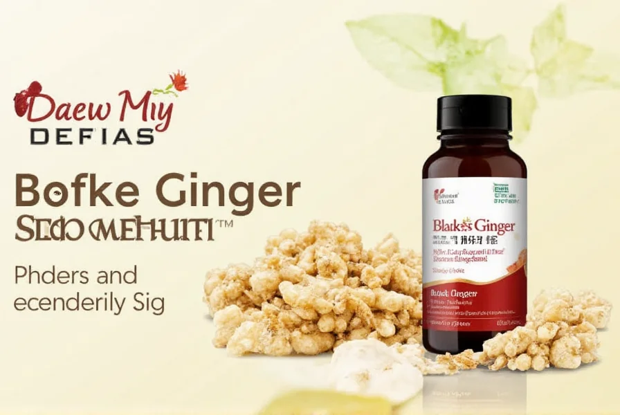 Black Ginger Extract: Science, Benefits & Usage Guide