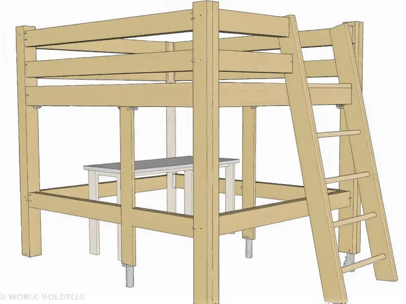 DIY Loft Bed Plans: Build Your Own in 5 Steps
