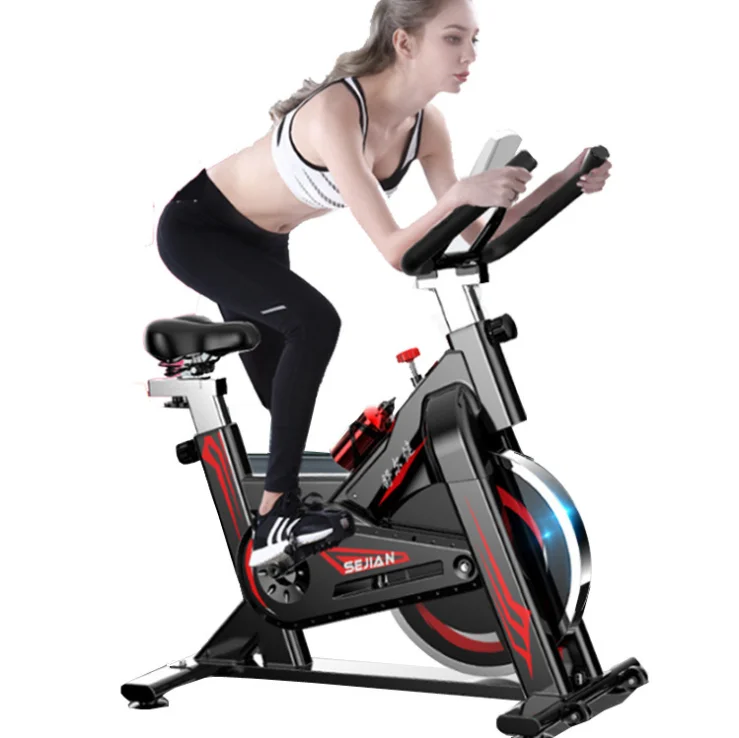 

Standard Home Indoor Super Sound Off Exercise Bike Abdomen Weight Loss Fitness Equipment Body Shaping Spinning Bike, As picture