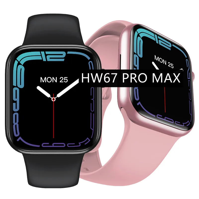 

Valdus 2022 Latest Series 7 Smart Watch NFC Montre 1.9" Sports Bracelet Wristband AI Assistant Smartwatch HW67 Pro Max