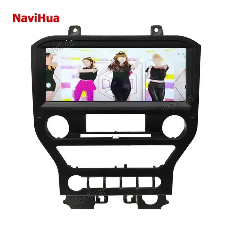 

Navihua Tesla Style Touch Screen Android10 System Car Radio GPS Navigation For Ford Mustang 2013 2014-2019 Stereo Car DVD Player