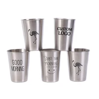 

Custom logo printing SS304 stainless steel tumbler beer cup