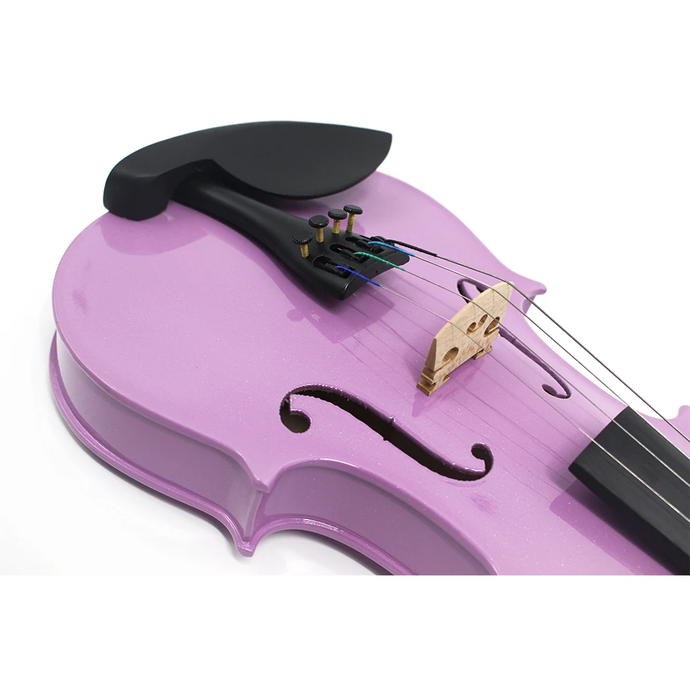 批发实木手工小提琴颜色初学者小提琴 44