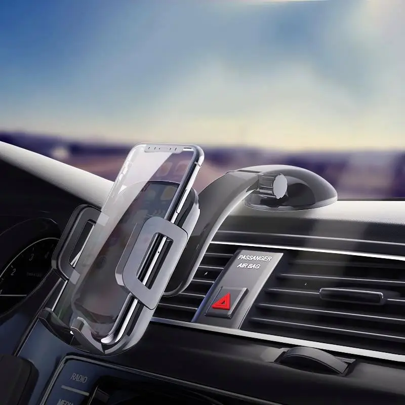 

Usams us-cd94 automatic infrared induction qi car wireless charging mobile holder for car mount REK37 car phone mount holder, Black