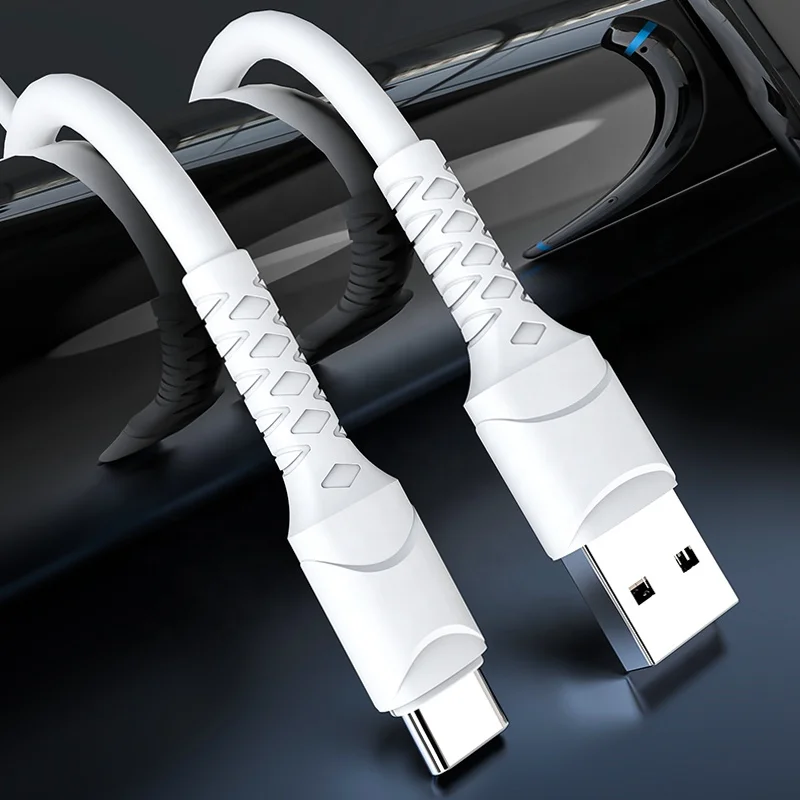 

Wholesale New Trending TPE USB-C USB Cords Data Type C Cable Fast Charging, White