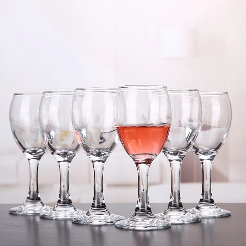 

Promotion Cheap Wine Glass, custom Colored red wine glass, Transparent clear or custom