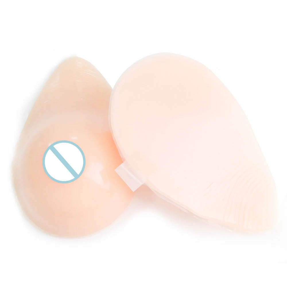 

Customized Boobs Teardrop Shape Silicone Breast Forms Artificial Big Prosthetic Silicone Breasts, Nude