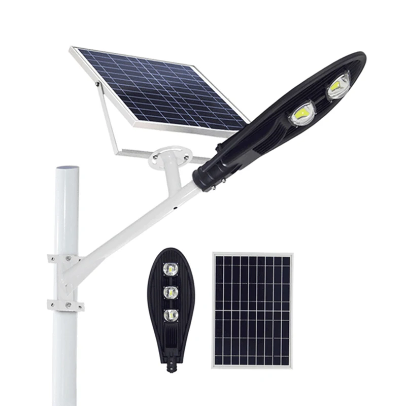 

aluminum alloy 100w cobra style solar street light ip65 outdoor waterproof street solar light with pole