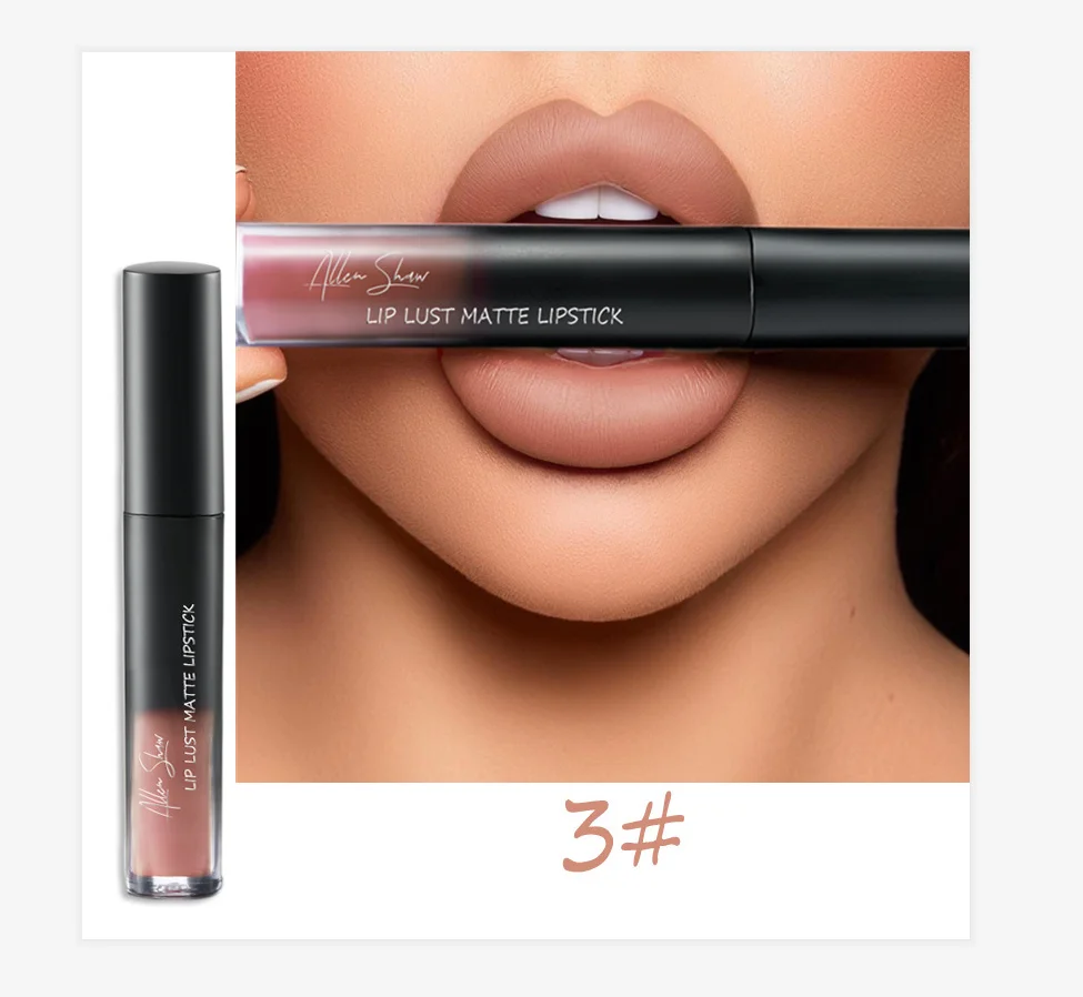 

2021 best-selling nourishing and lasting moisturizing waterproof non-stick cup non-sticky matte silk mist lipstick, Muliti-color
