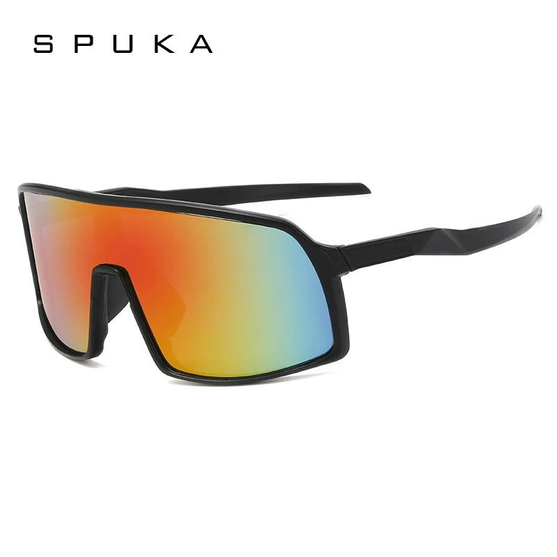 

SPUKA 8230 Outdoor Fashion Mirrored Sports Eyewear Women Men Sports Sunglasses, Photo show