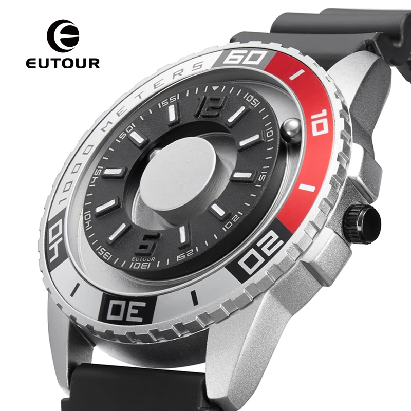 

Eutour E025 Magnetic Watch Men Luxury Brand Quartz Wrist Watches Fashion Casual Stainless Steel Watch relogio masculino