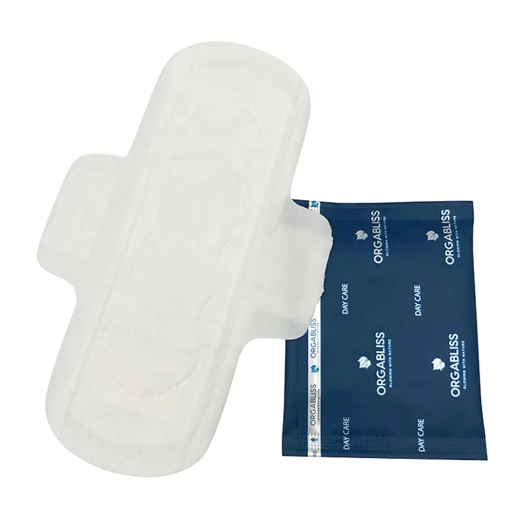 

Feminine Hygiene Products Compostable Sanitary Napkin Top Sheet Private Label Organic Sanitary Pads