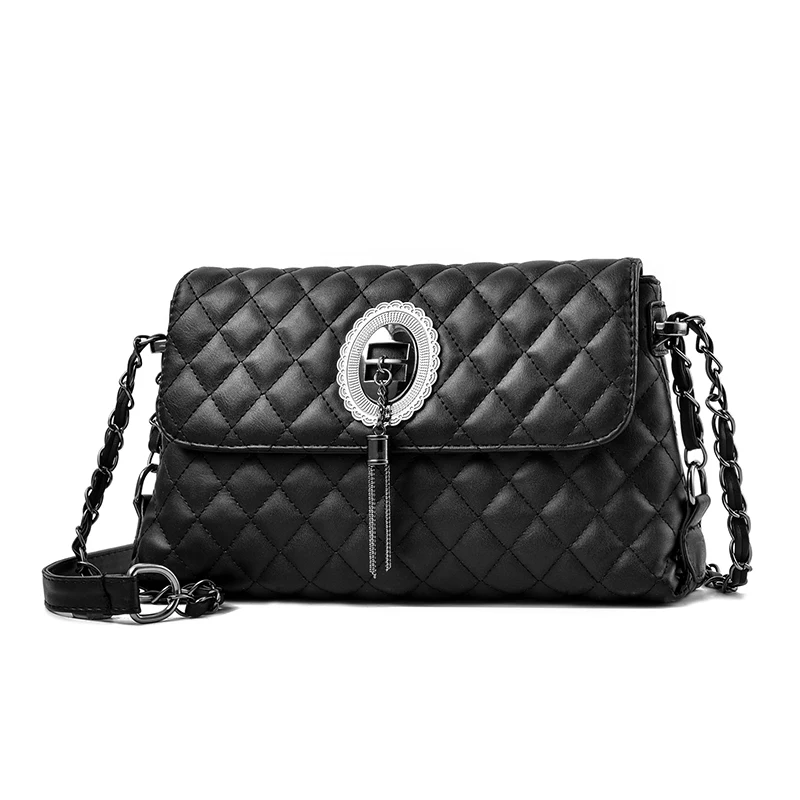 

DL109 24 Soft leather women bags latest design PU material handbags lady shoulder bag messenger bag for ladies, Red, black....