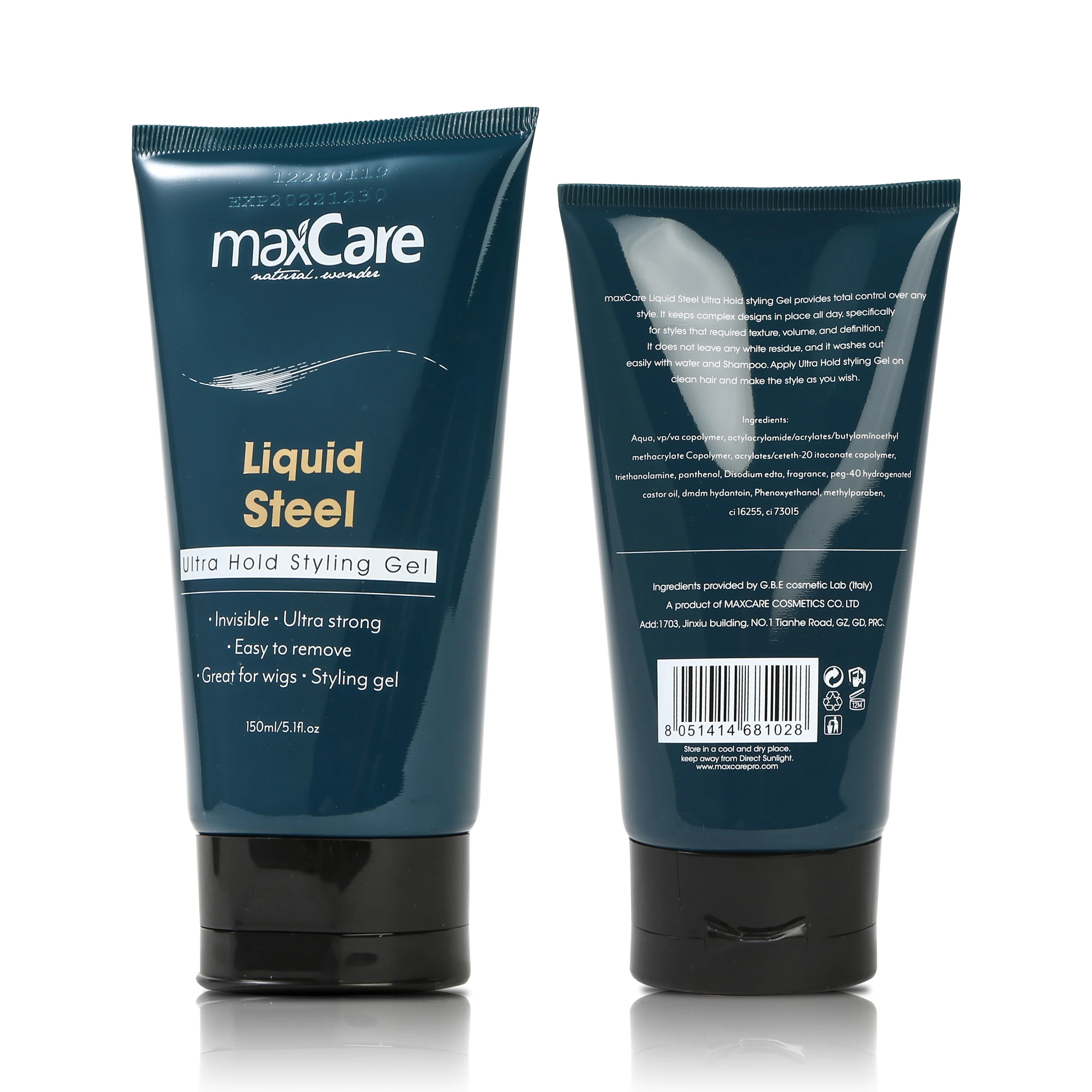 

High Quality Price Good Look Brand Name Gel Maxcare Hair Styling