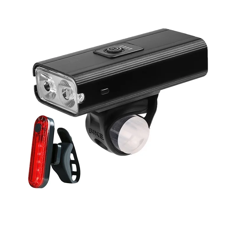 

3 in 1 multifunctional USB rechargeable 1300lm 2 xml led bicycle lights for sale