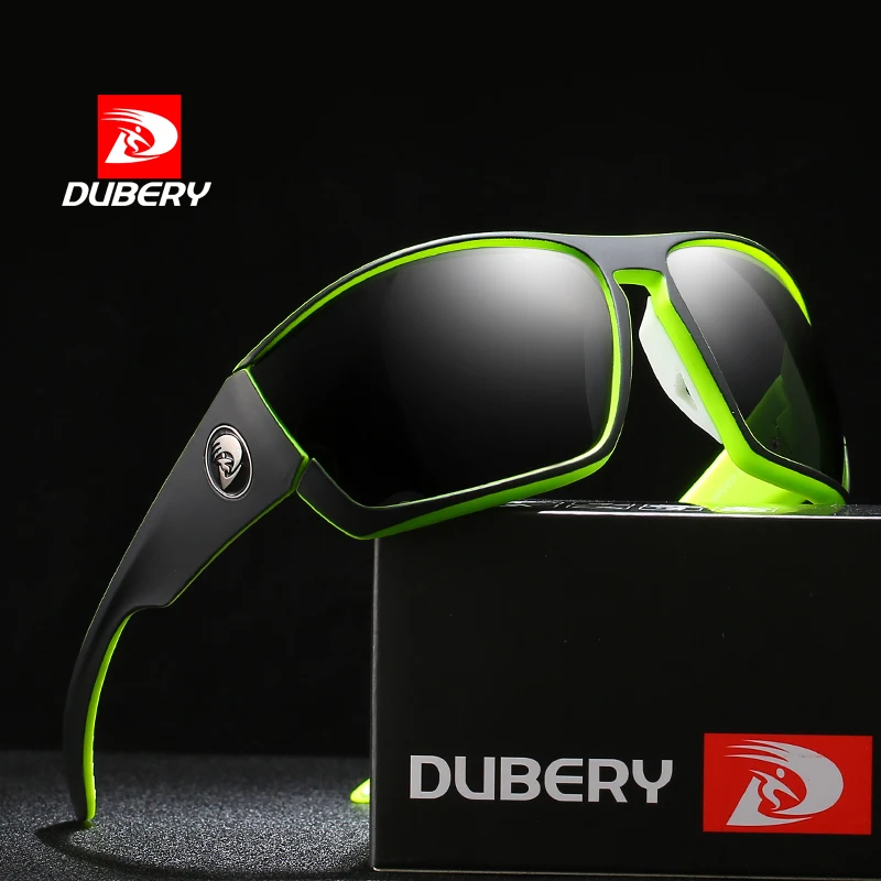 

DUBERY brand D370 oversized cycling sunglasses wholesale high quality outdoor polarized sports sunglasses, Custom color