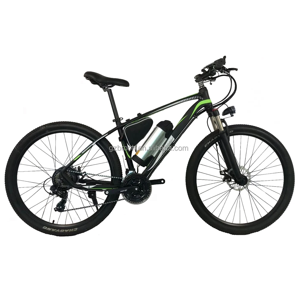 

Dropshipping 25 km/h e pedelec sensor mtb 500 watt motor water bottle battery ebike 21 gear cycle electric mountain bike, Black