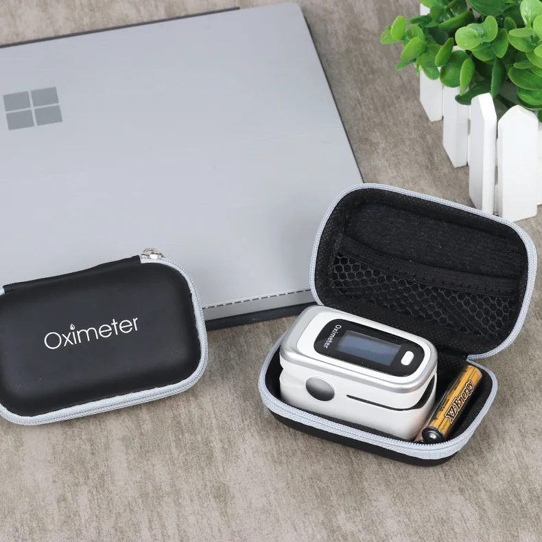 

Portable EVA Oximete Bag Storage Case for Fingertip Pulse Oximete Blood Oxygen Saturation Monitor