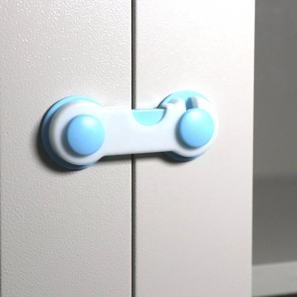 

New Fashion Child Kids Baby Safety Door Stopper Plastic Breakaway Safety Clasps OEM Custom, Customized color