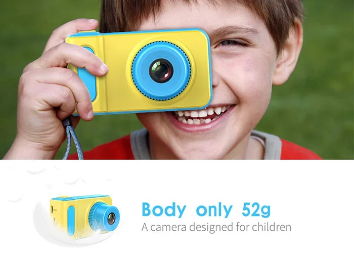Colorful compact children camera cheap factory Direct Kids Digital Camera DCC1