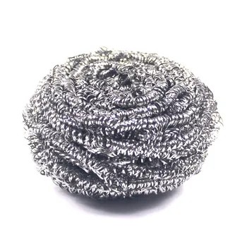

20g Kictchen Cleaning Grey 410 Stainless Steel Scrubbers, Silver