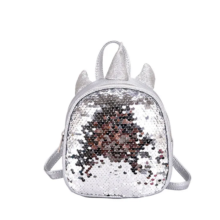 Girl Cute Glitter Sequin Mini Backpack Unicorn Animal Bling Fashion Backpack Buy Mini Backpack