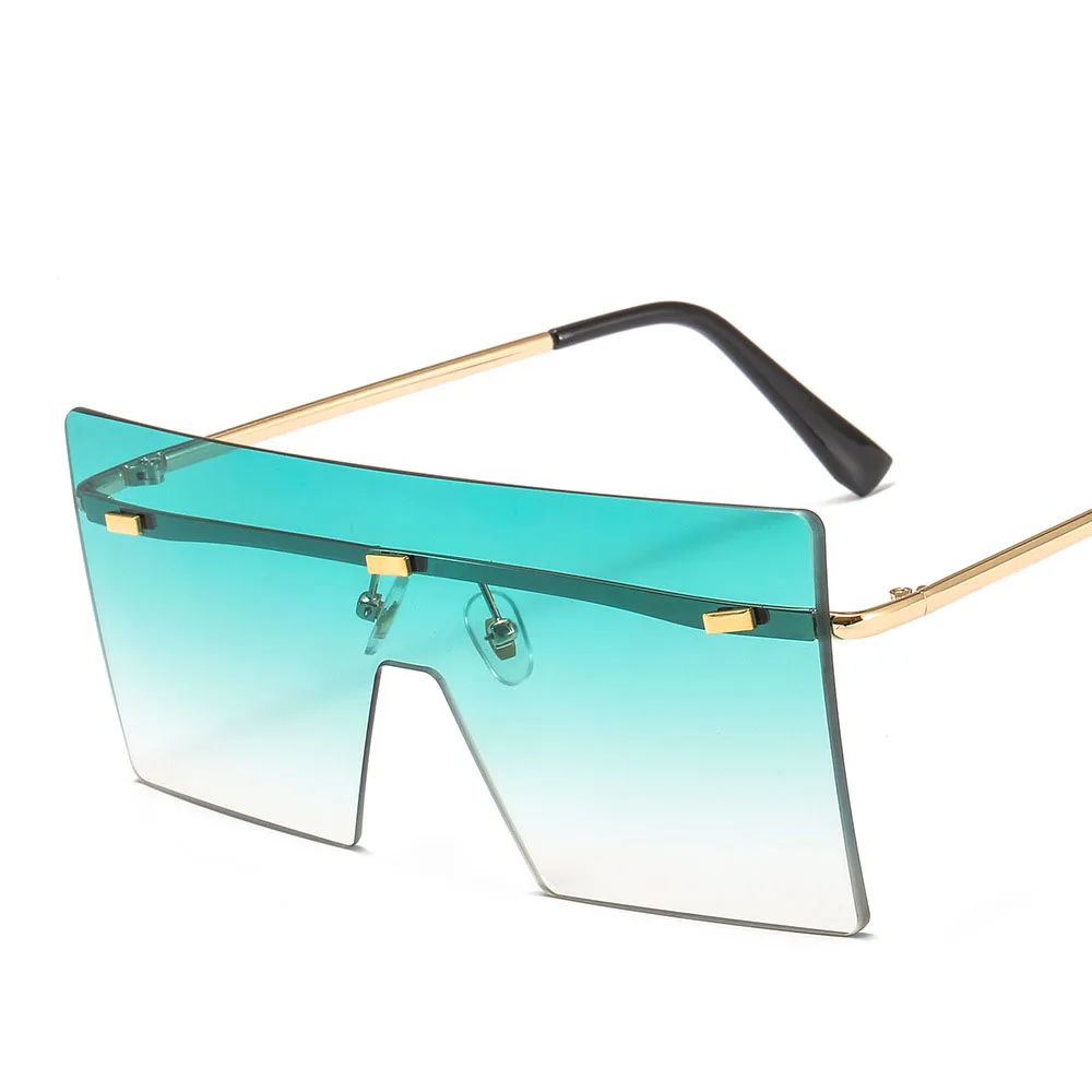 

Oversized Square Woman UV400 Sunglasses outdoor ONE PIECE sunglasses, Custom more colors