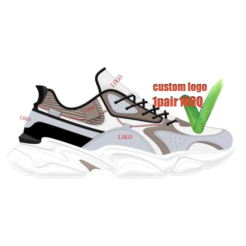 

Running Logo Sneakers Customized High Quality Casual Mens 2022 Man Walking Shoe Custom Shoes