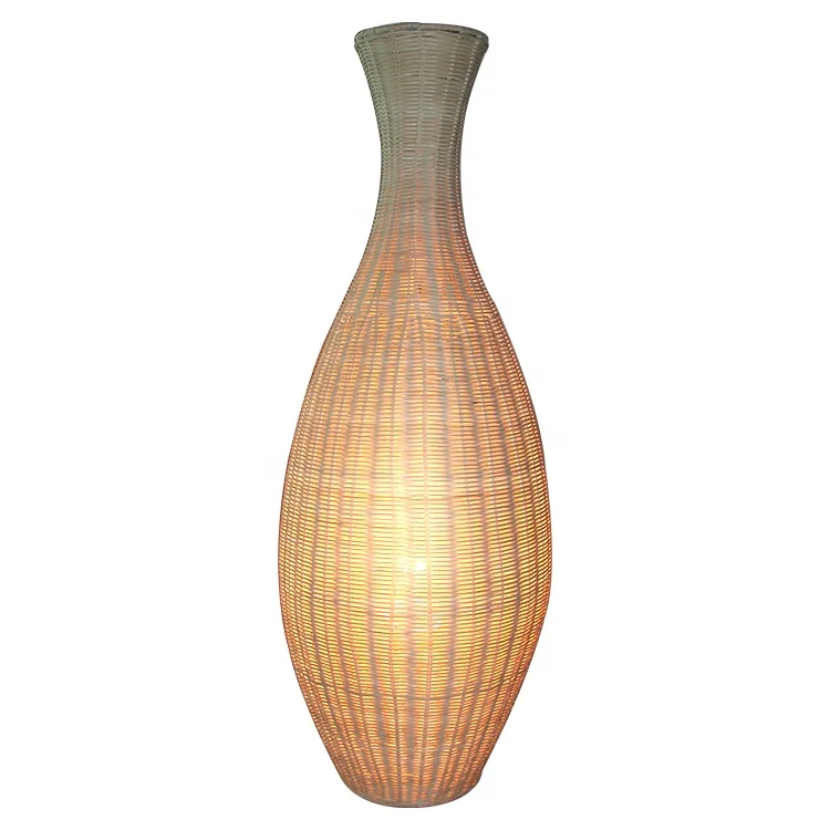 
rattan floor lamp indoor use decoration light 