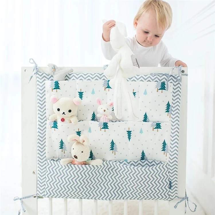 Organiseur De Lit De Bebe En Coton 50 60cm Pochette De Couche Culotte Pour Lit De Bebe Sac De Rangement Suspendu De Lit Buy Sac De Rangement Suspendu Pour Lit Organisateur De Lit En Coton Pour Lit Moustiquaire