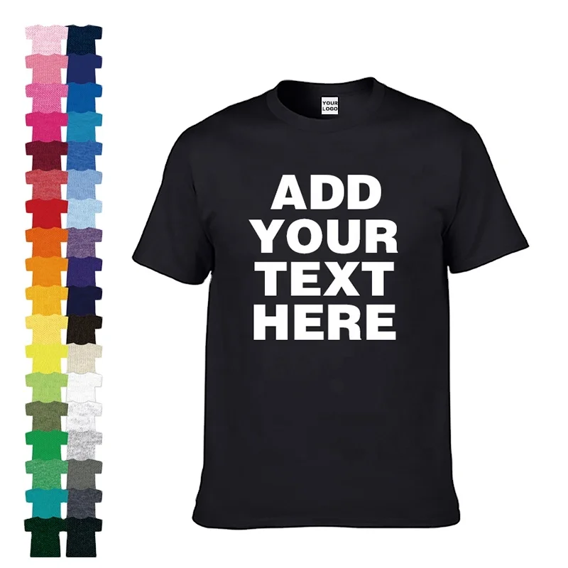

Wholesale Plain Unisex Baggy Heavy White Sale Blank Black 100% Cotton Mens Custom Logo Print Bulk Oversize Graphic Men Tee Shirt