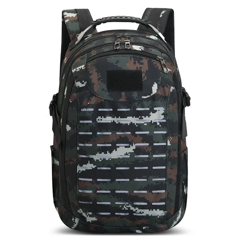 

MB012 Reflective Strip Design Safty Backpack Military bagpack Expandable Travel Backpack Tactical Waterproof Hiking Backpack, 6 types in stock,we can customized your color