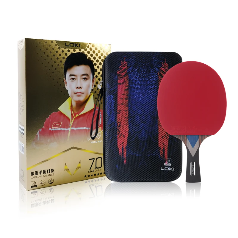 

Loki 7 star table tennis racket professional carbon fiber ping pong paddle