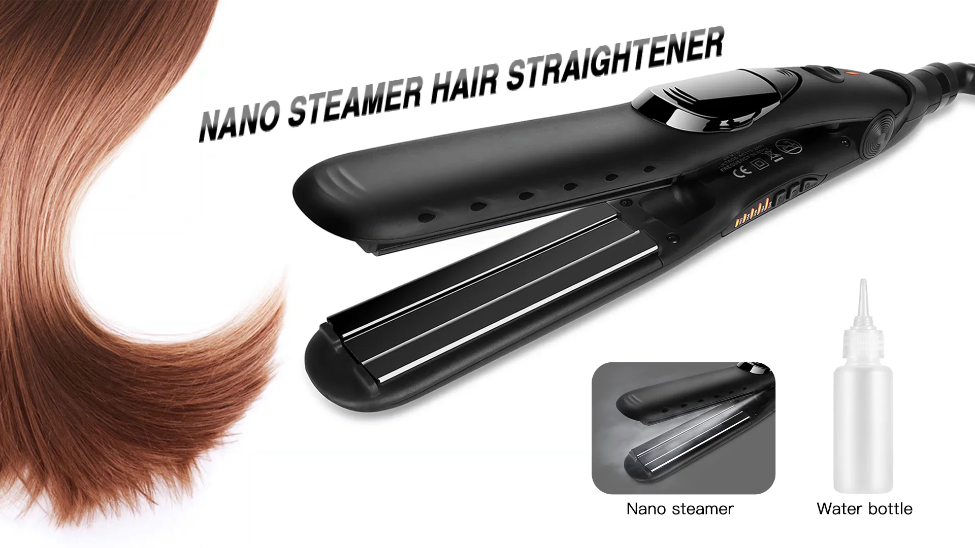 паровой утюжок для волос professional steam фото 104