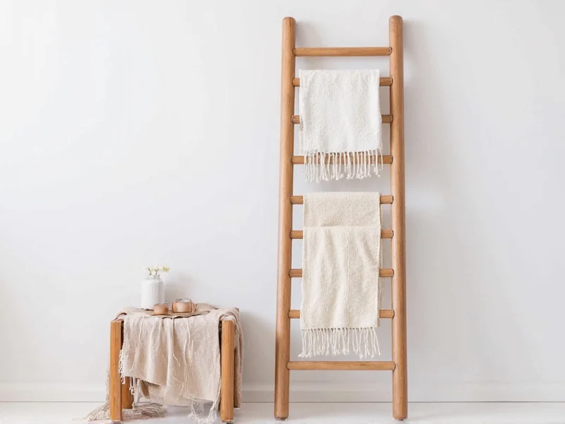 Build a Sturdy Blanket Ladder DIY in One Weekend