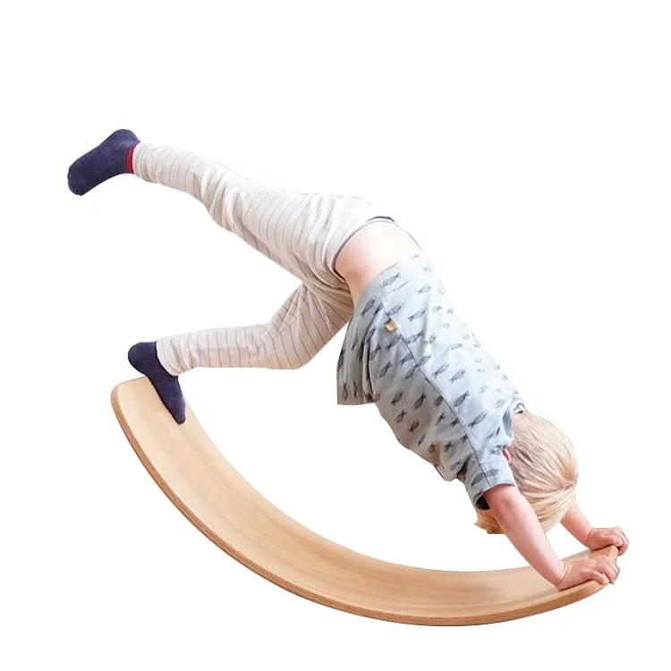 

2020 hot selling custom surf wooden kids balance board, Customized color