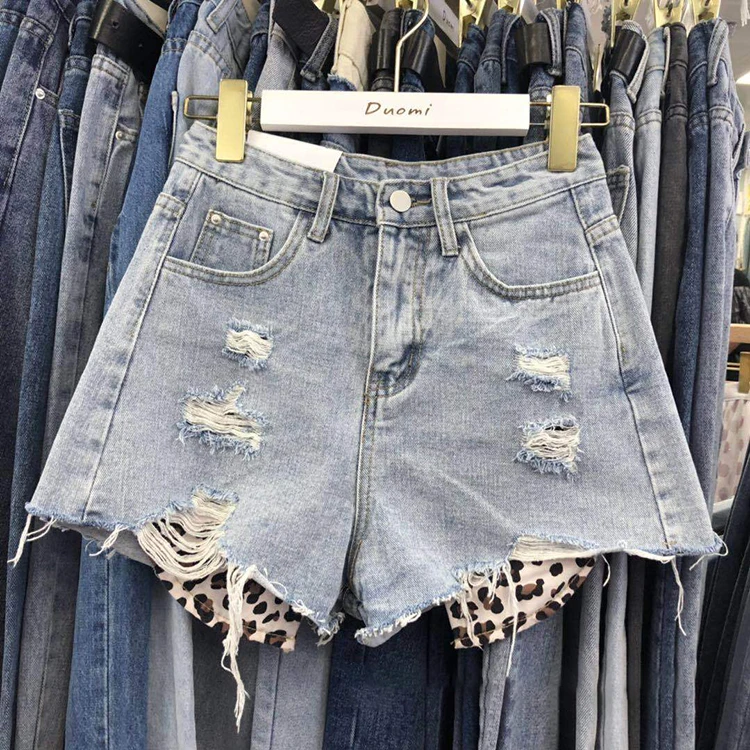 

Women Jeans Shorts Fashion Ladies Denim Shorts, Mixed color