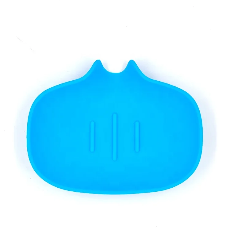 

Diversion Type Silicone Soap Box Holder Creative Household Toilet Free Punch, Multi color
