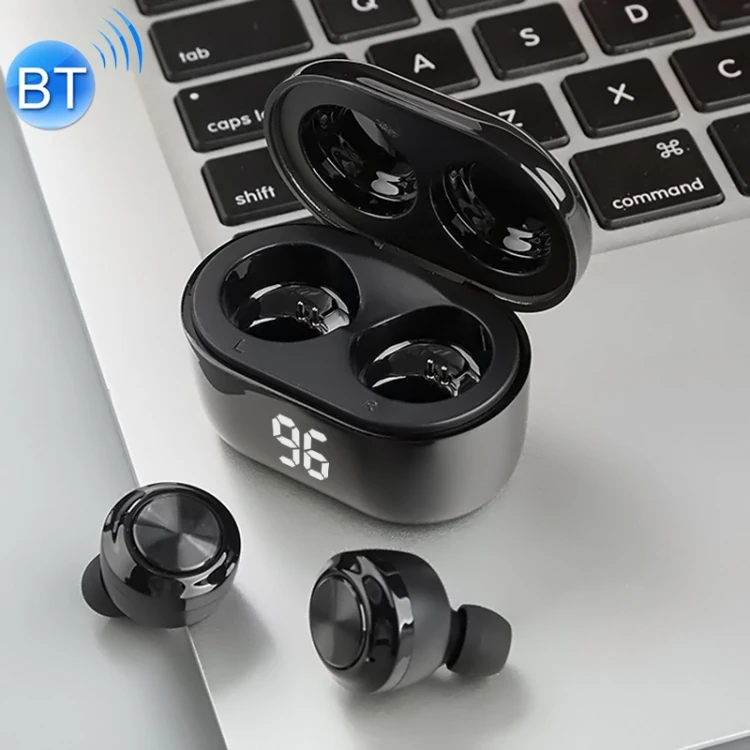 

Wholesale dropshipping A6 TWS IPX5 Waterproof BT Earphone with Charging Box led display audifonos Noise Reduction earbuds