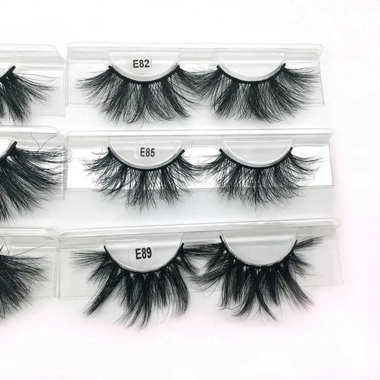 

thick lashes wholesale fluffy 25mm vendor mink eyelash