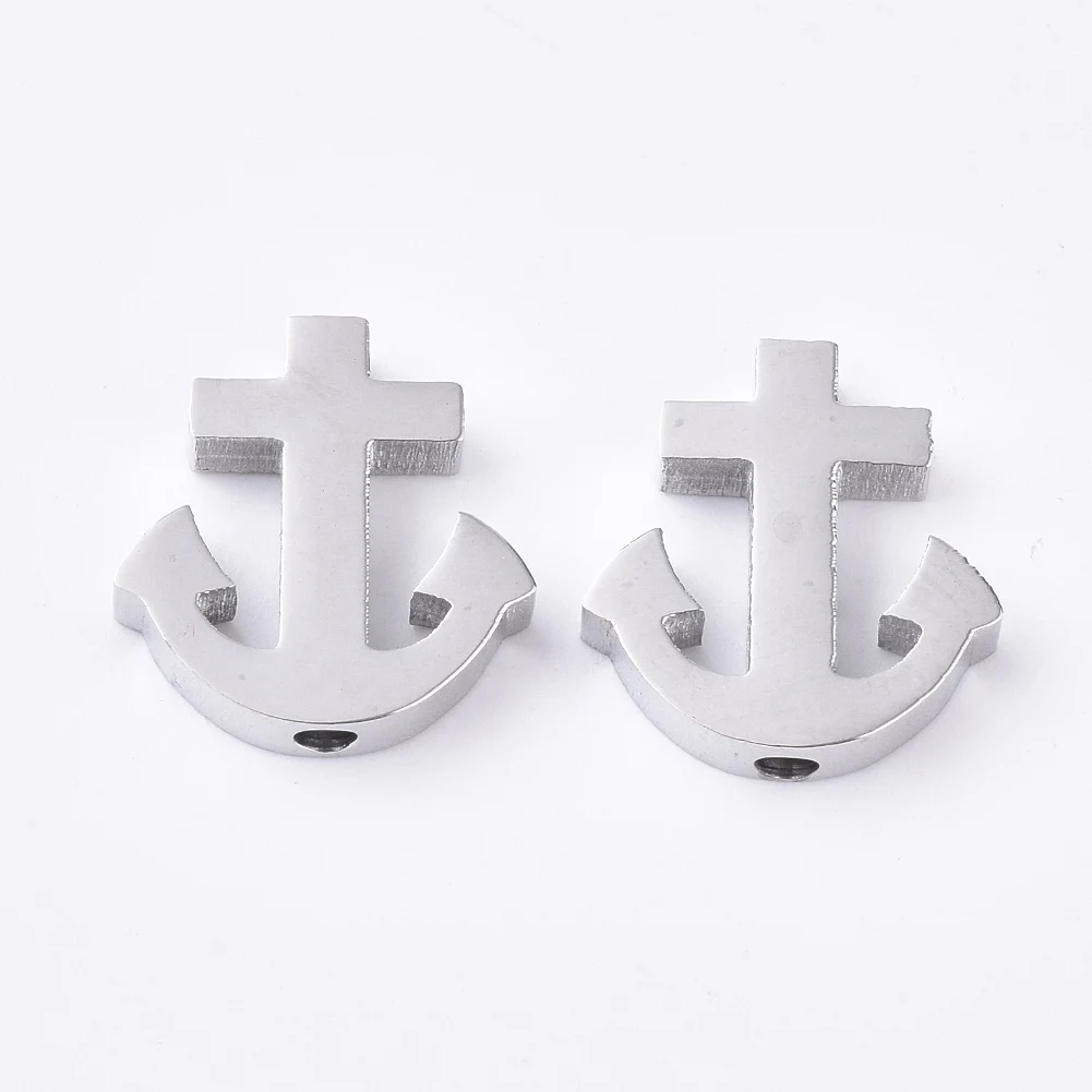 

PandaHall 304 Stainless Steel Anchor Beads