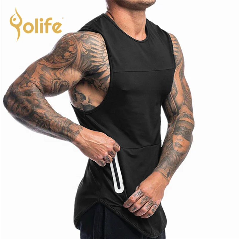 

2019 Gym Summer New Men Bodybuilding Workout Sleeveless Tank Tops Mens Gyms Clothing Fitness Jogger Casual, Customized colors