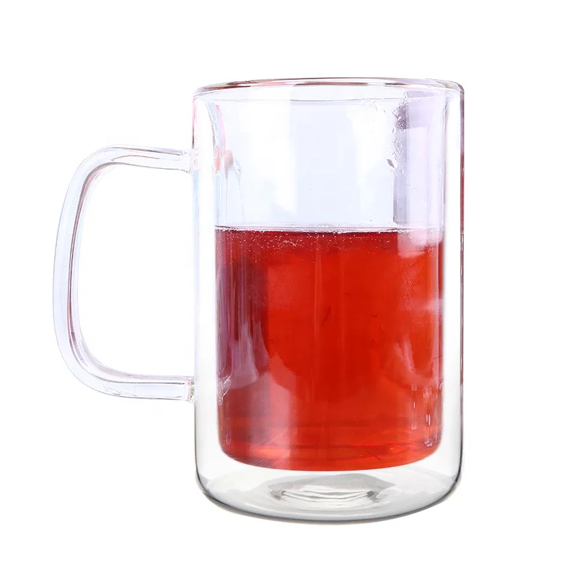 

Amazon Hot Sale Drinking Glass Coffee Mug Eco friendly Transparent Pyrex Glass Cup Coffee