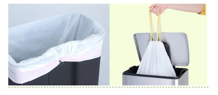 
Automatic plastic bag on roll bag machine draw tape drawstring biodegradable trash garbage roll bag making machine on roll 