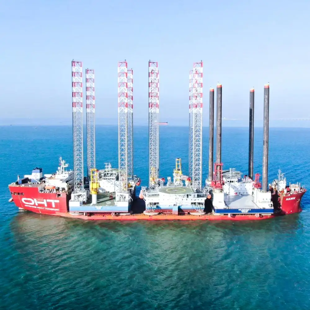 
225FT SEU OFFSHORE Three-legged Self-Elevatin Accommodation Unit Ship For Sale 