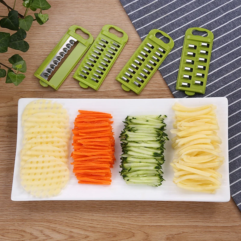 Multi Purpose Kitchenware Vegetable Cutter Slicer Utensils Set